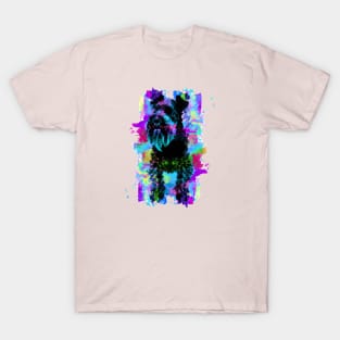 Giant Schnauzer Munchener Print Poster Art T-Shirt